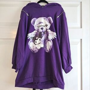 Noemie x Kuromi Should Zip Long Sleeve